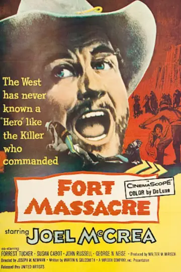 Poster to the movie "Fort Massacre" #1127814