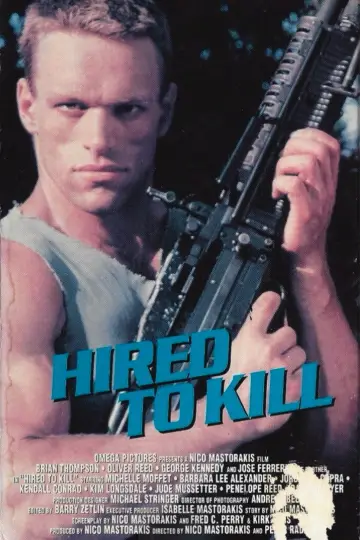 Poster to the movie "Hired to Kill" #1639908