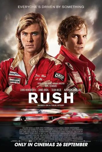 Poster to the movie "Rush" #964486