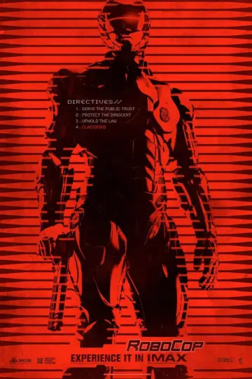 Poster to the movie "RoboCop" #807030