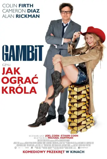 Poster to the movie "Gambit" #895256