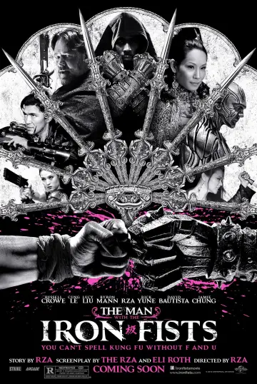 Poster to the movie "The Man with the Iron Fists" #894667