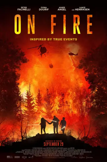 Poster to the movie "On Fire" #1040786