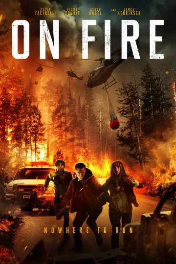 Poster to the movie "On Fire" #1040787