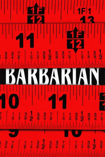 Poster to the movie "Barbarian" #254044