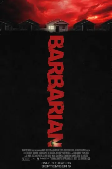 Poster to the movie "Barbarian" #254048