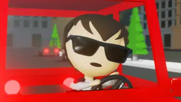 Backdrop to the movie "Baby Driver Cartoon - Bellbottoms" #886041