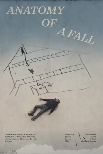 Poster to the movie "Anatomy of a Fall" #487362