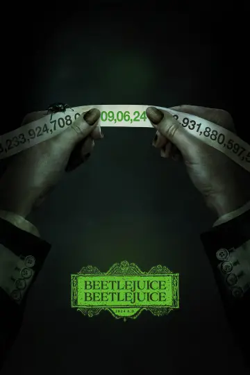 Poster to the movie "Beetlejuice Beetlejuice" #566167