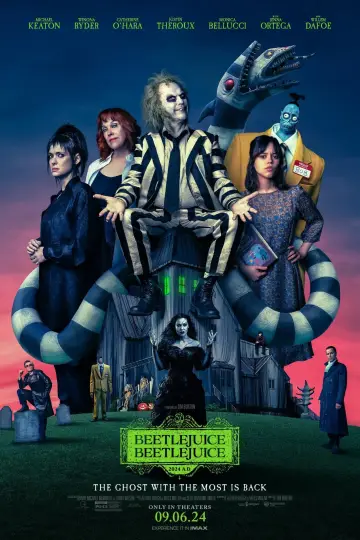 Poster to the movie "Beetlejuice Beetlejuice" #566229