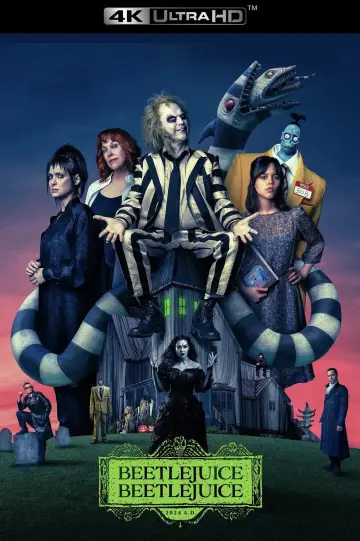 Poster to the movie "Beetlejuice Beetlejuice" #566248