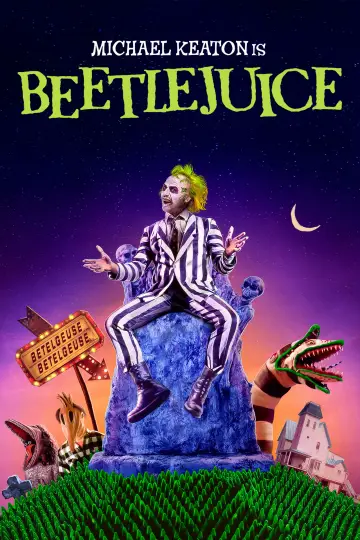 Poster to the movie "Beetlejuice Beetlejuice" #566263