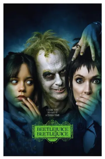 Poster to the movie "Beetlejuice Beetlejuice" #566363