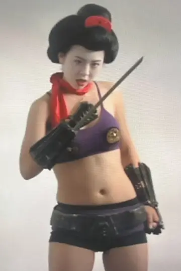 Poster to the movie "GeishaCop: Fearsome Geisha Corps - Go to Hell" #1157312