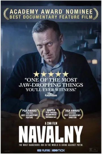 Poster to the movie "Navalny" #1016687