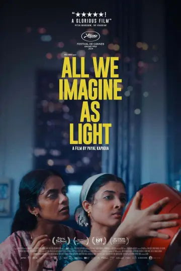 Poster to the movie "All We Imagine as Light" #616376