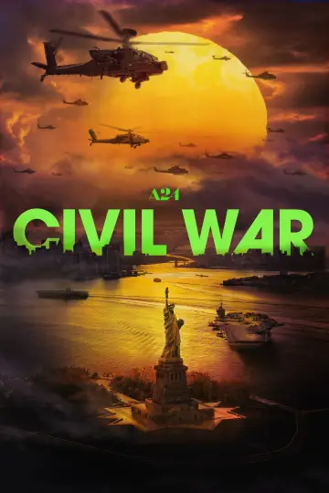 Poster to the movie "Civil War" #559924