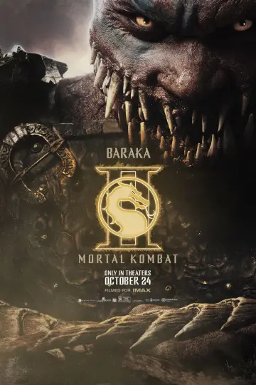 Poster to the movie "Mortal Kombat 2" #551458