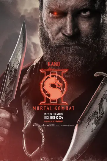 Poster to the movie "Mortal Kombat 2" #551460