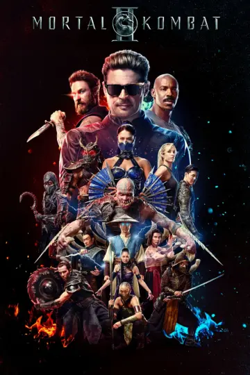Poster to the movie "Mortal Kombat 2" #813580