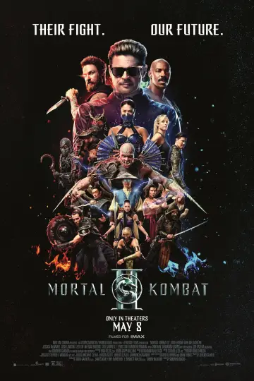 Poster to the movie "Mortal Kombat 2" #813619