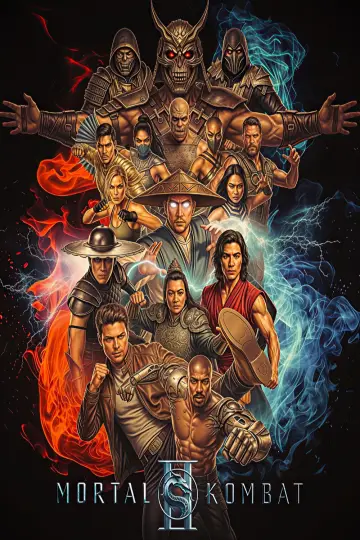Poster to the movie "Mortal Kombat 2" #908541