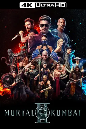 Poster to the movie "Mortal Kombat 2" #908548
