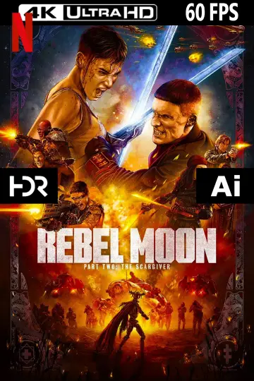 Poster to the movie "Rebel Moon - Part Two: The Scargiver" #594238