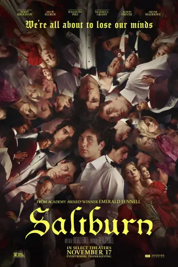 Poster to the movie "Saltburn" #24622