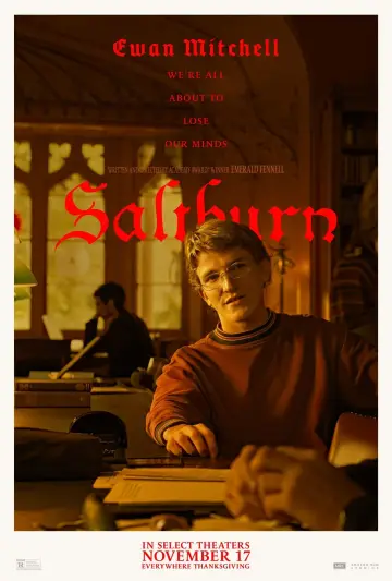 Poster to the movie "Saltburn" #24645
