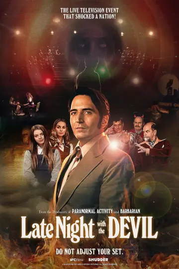 Poster to the movie "Late Night with the Devil" #583323