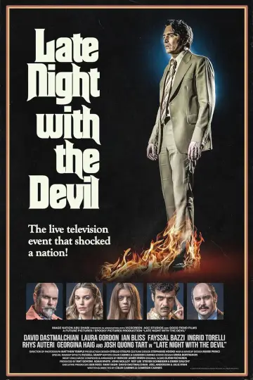 Poster to the movie "Late Night with the Devil" #583378