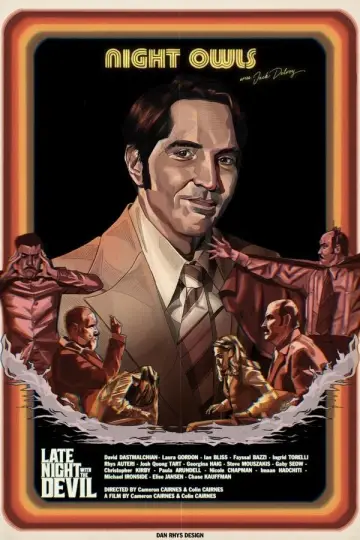Poster to the movie "Late Night with the Devil" #583388
