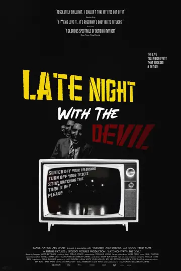 Poster to the movie "Late Night with the Devil" #583418