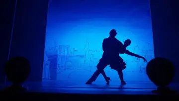 Backdrop to the movie "Blue