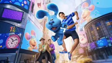 Backdrop to the movie "Blue