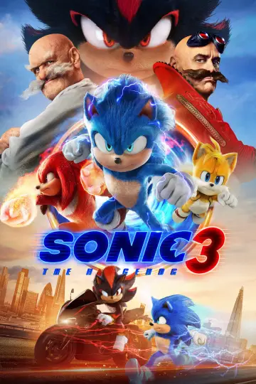 Poster to the movie "Sonic the Hedgehog 3" #551890
