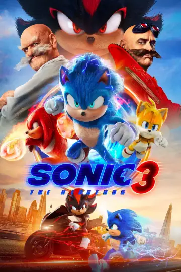 Poster to the movie "Sonic the Hedgehog 3" #551985
