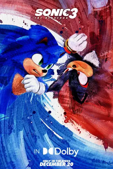 Poster to the movie "Sonic the Hedgehog 3" #552038