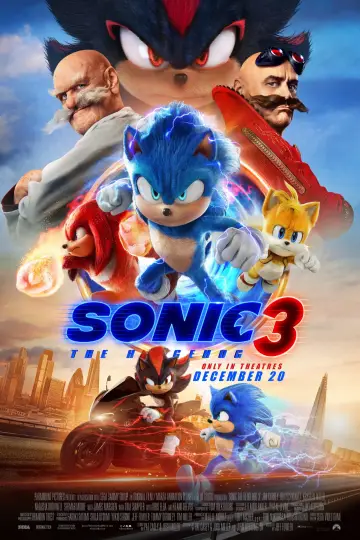 Poster to the movie "Sonic the Hedgehog 3" #552039