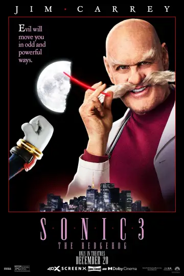 Poster to the movie "Sonic the Hedgehog 3" #552053