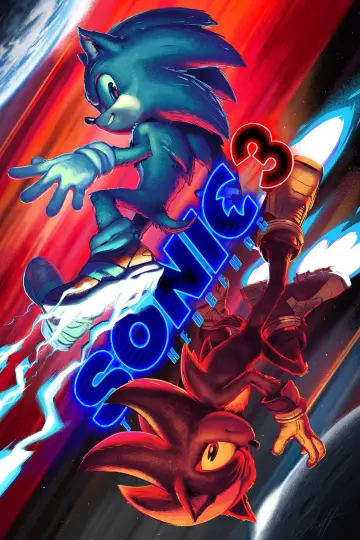 Poster to the movie "Sonic the Hedgehog 3" #552077