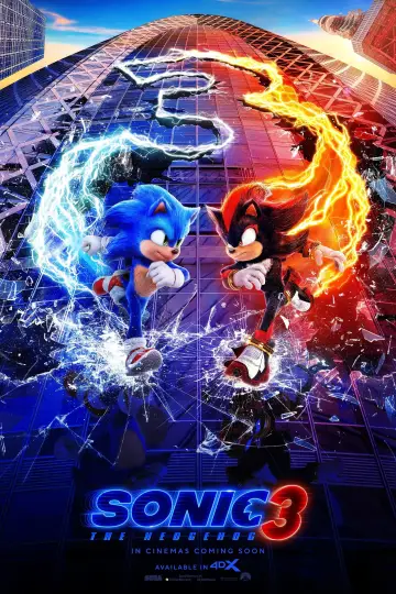 Poster to the movie "Sonic the Hedgehog 3" #552099