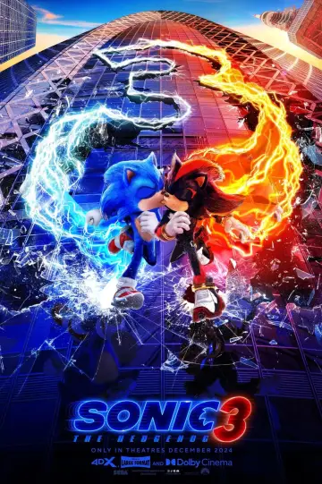 Poster to the movie "Sonic the Hedgehog 3" #552150