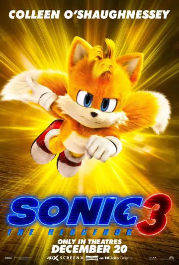 Poster to the movie "Sonic the Hedgehog 3" #552170