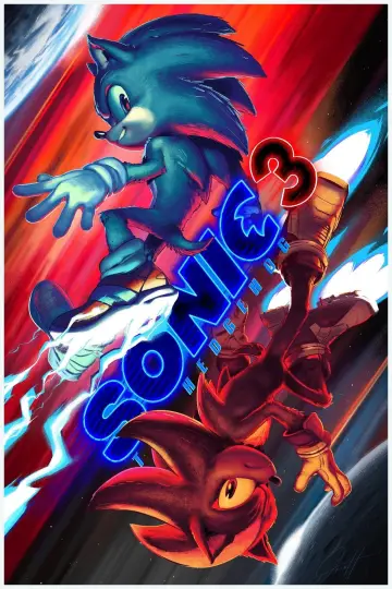 Poster to the movie "Sonic the Hedgehog 3" #552234