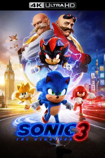 Poster to the movie "Sonic the Hedgehog 3" #552294