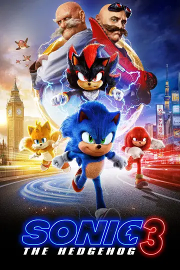 Poster to the movie "Sonic the Hedgehog 3" #829336