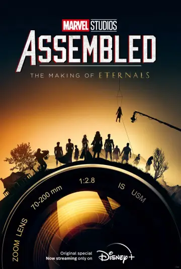 Poster to the movie "Marvel Studios Assembled: The Making of Eternals" #146054