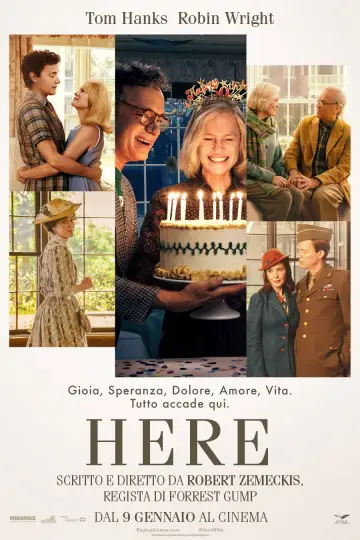 Poster to the movie "Here" #619106